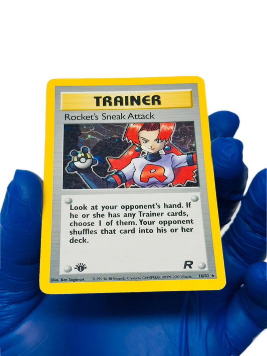 Rocket's Sneak Attack (Holo) 1st Edition