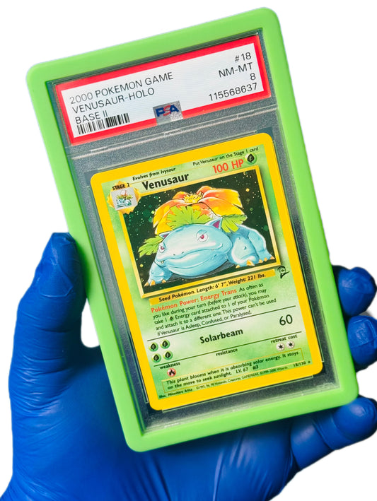 Venusaur Holo Base Set 2 PSA 8