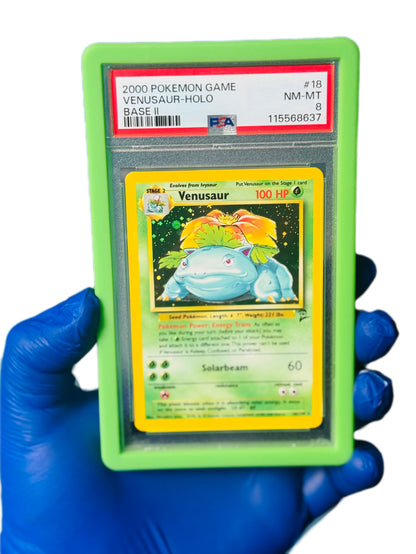 Venusaur Holo Base Set 2 PSA 8
