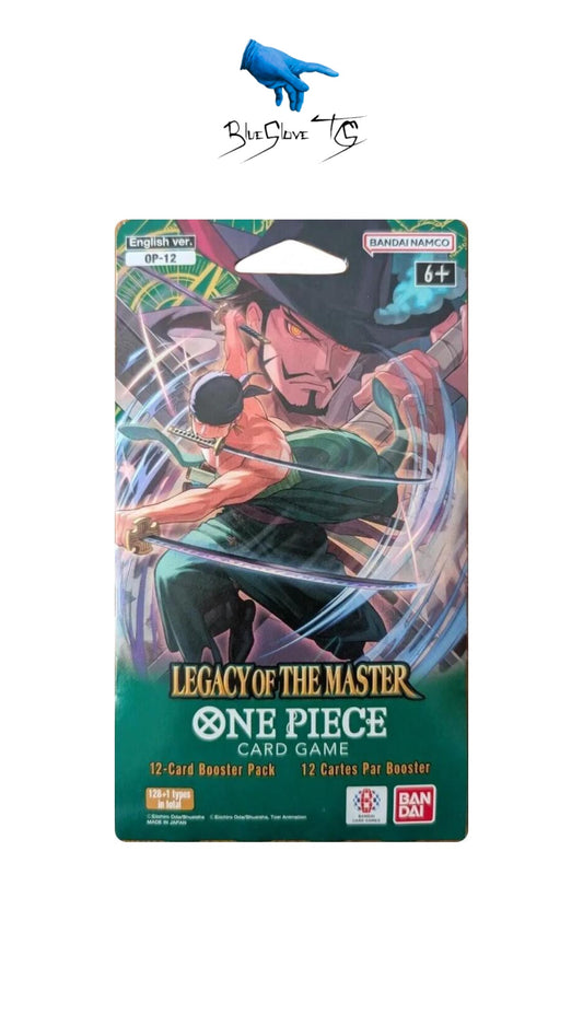 One Piece “Legacy of the Master” OP12 Sleeve Booster Pack