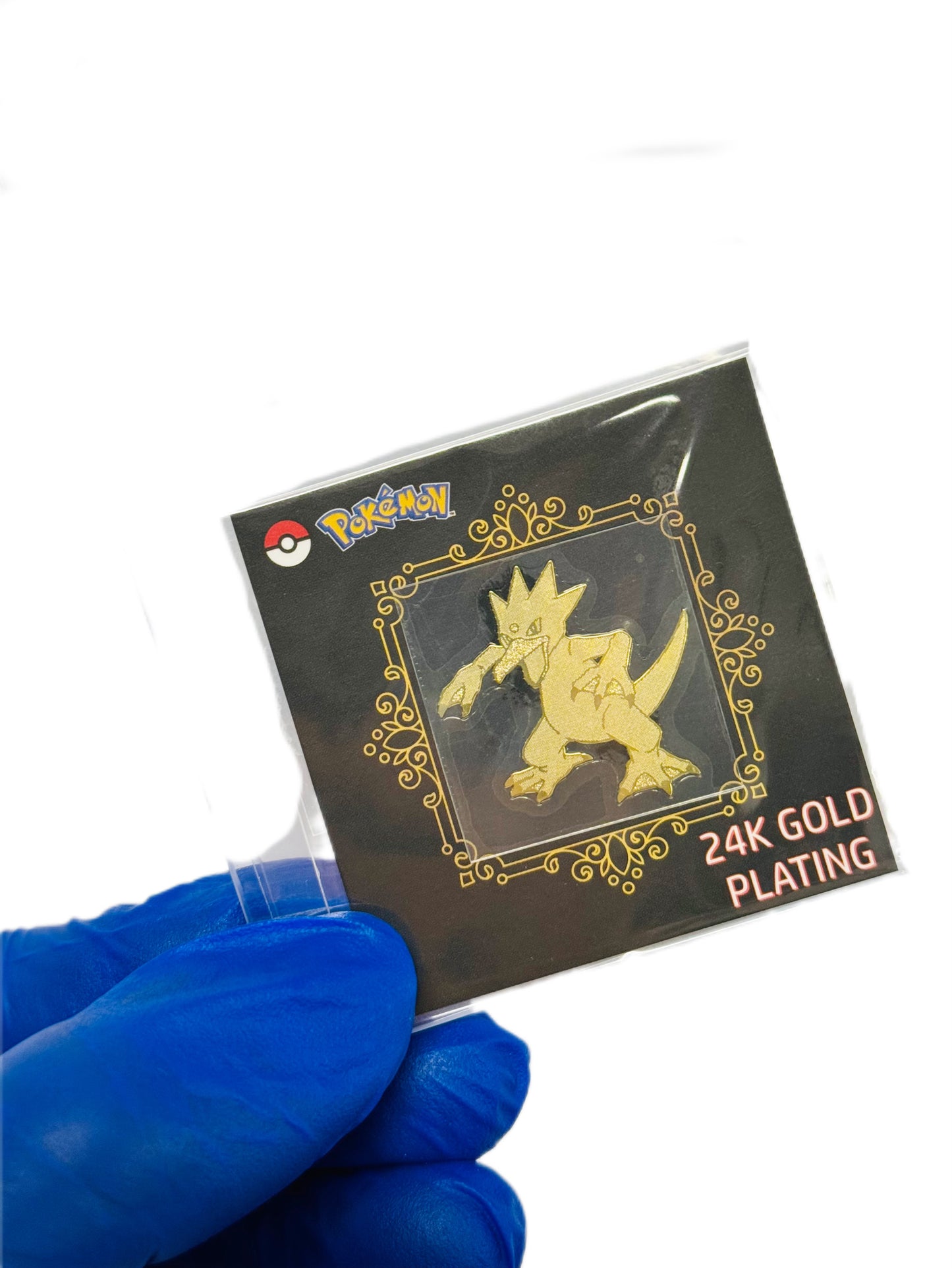 24k Plated Pokemon Sticker (GoldDuck,Pidgeot,Ivysaur)