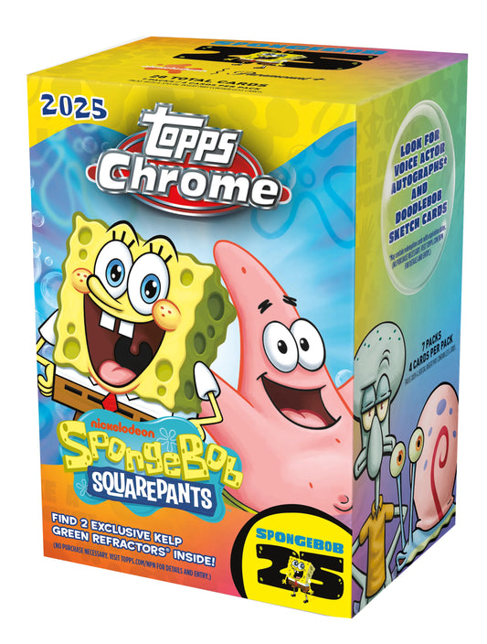 Topps Chrome SpongeBob 2025