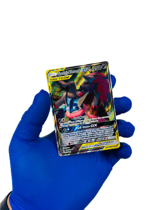 Greninja & Zoroark Tag Team Alt Art
