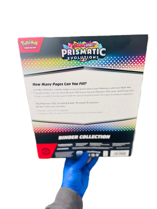 Prismatic evolutions Binder Collection