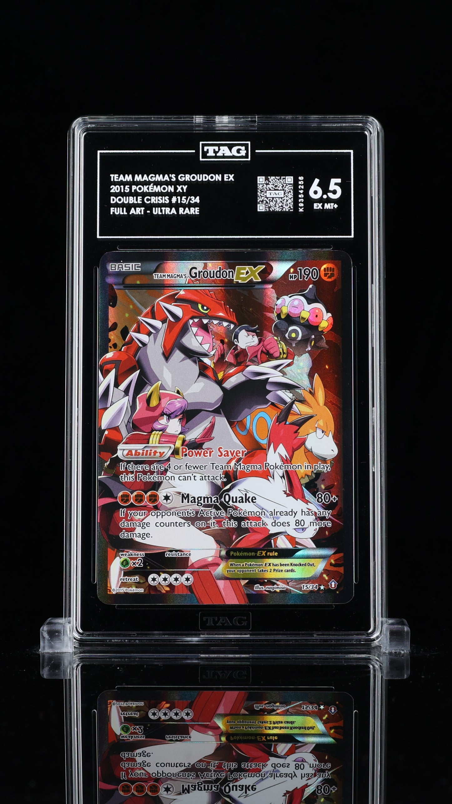 Team Aqua kyogre TAG 6 and Team Magma Groudon TAG 6.5