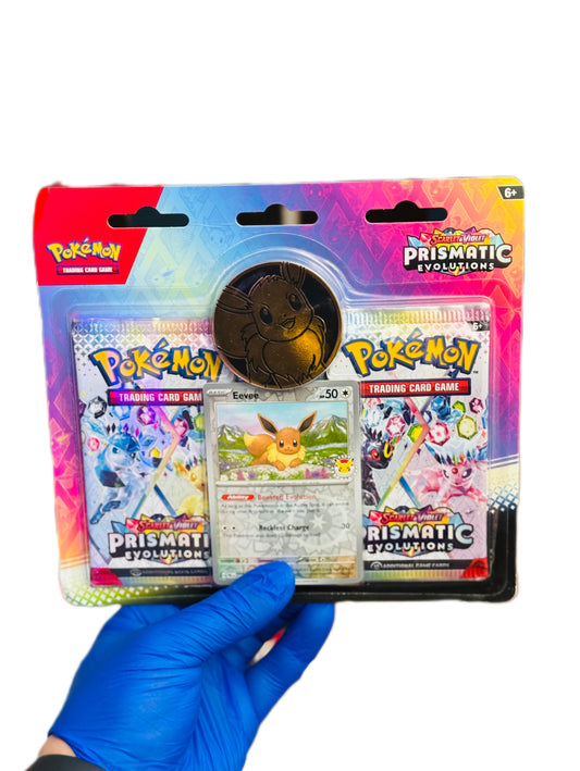 Prismatic evolutions 2 pack Blister