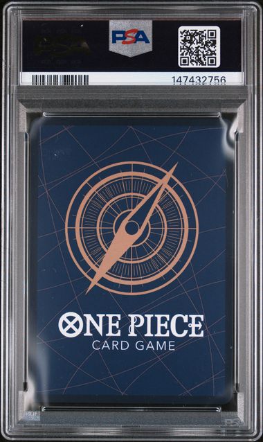 2025 One Piece Monkey D. Luffy 3rd Anniversary Treasure Campaign Card, Single Graded PSA 9 by BlueGloveTCG, detailed front view