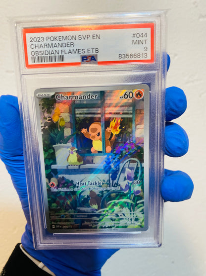 "Grumpy" Charmander SVP 044 Promo PSA 9